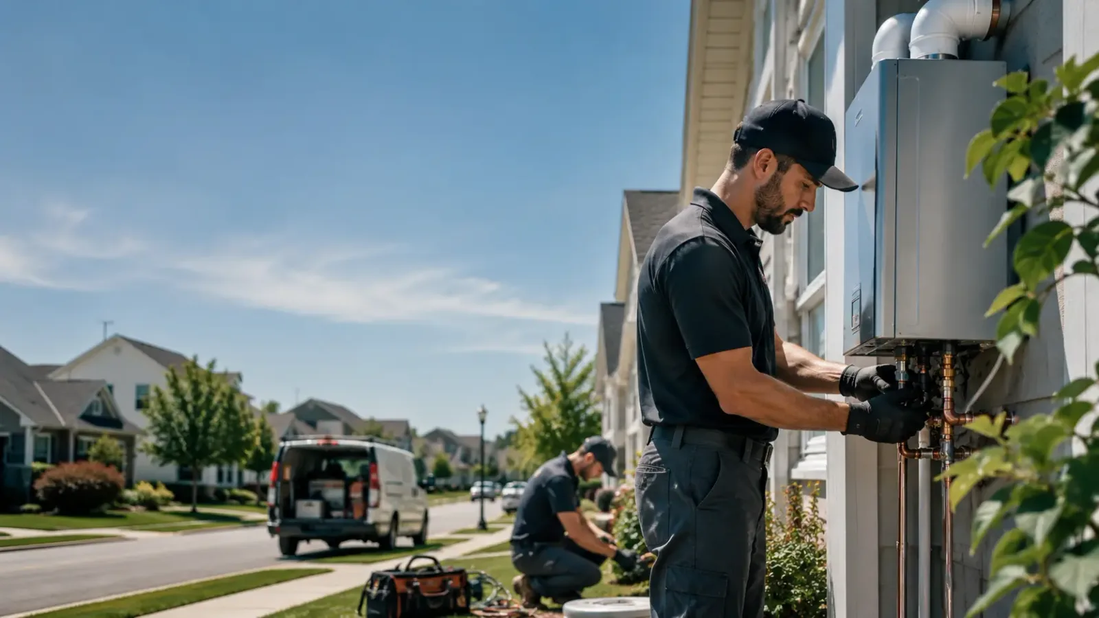 Tankless Water Heater Installation in Closplint, KY